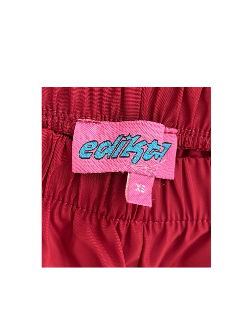 Edikted Remy Bow Ribbon Track Pants - Picture 4 of 4